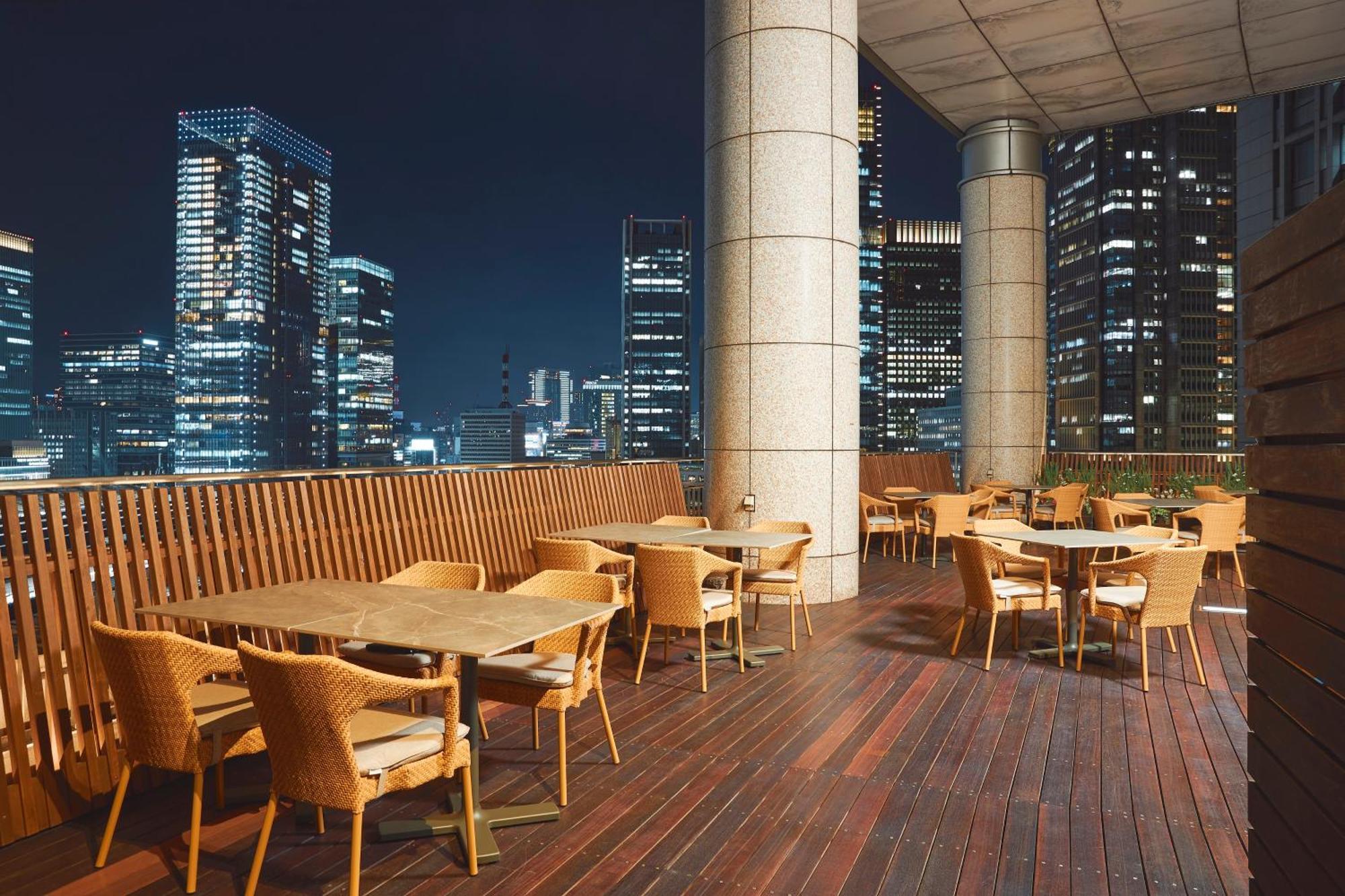 Marunouchi Hotel Prefektura Tokio Exteriér fotografie The Sky Bar