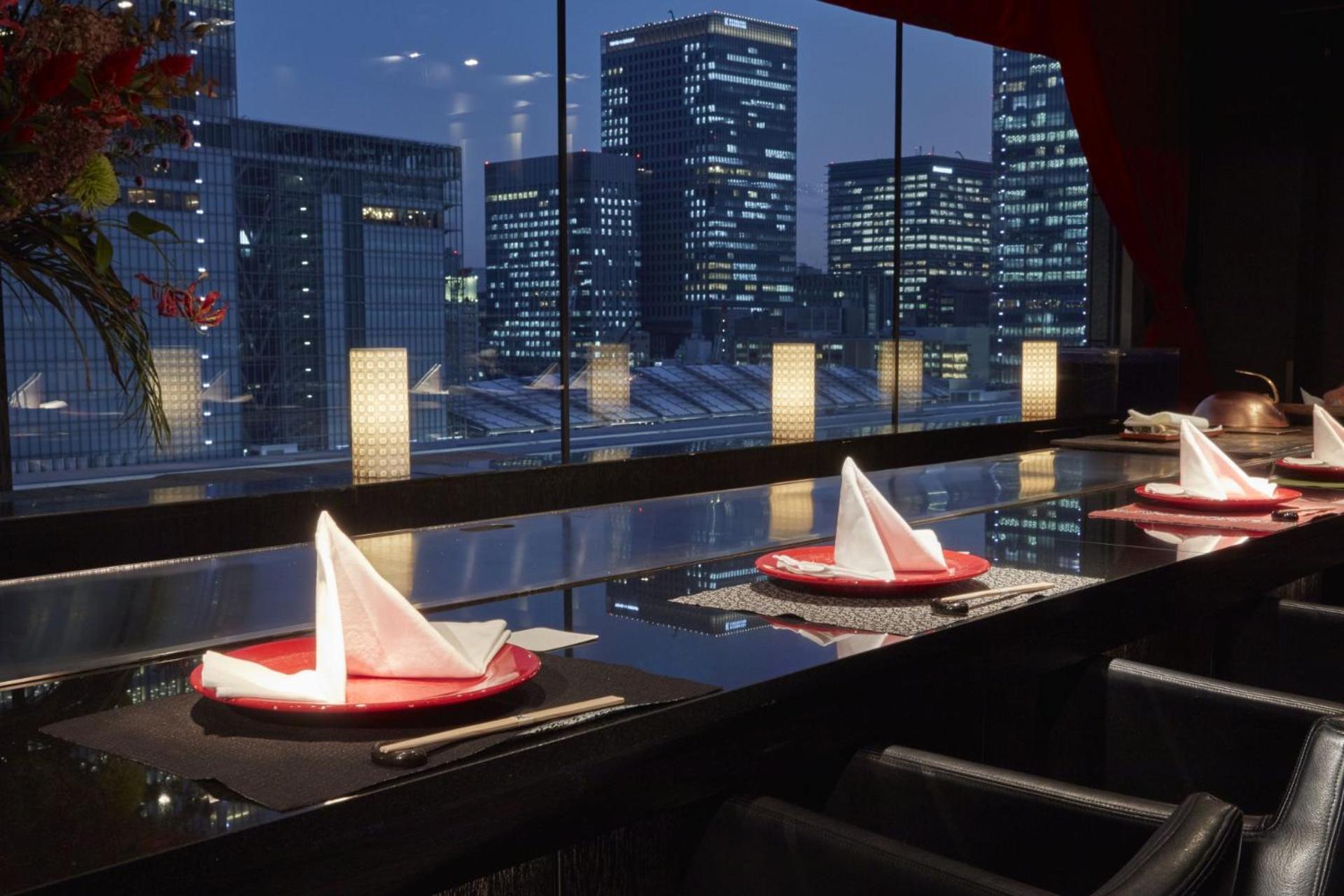 Marunouchi Hotel Prefektura Tokio Exteriér fotografie Interior of a restaurant